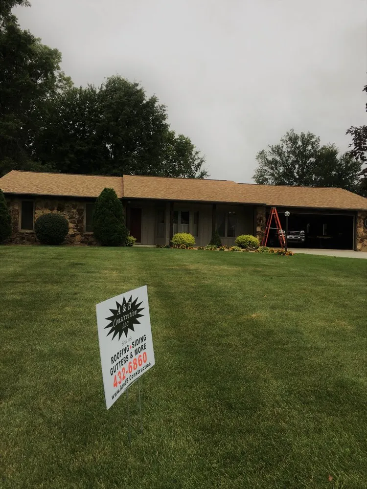 Slide of A & B Construction