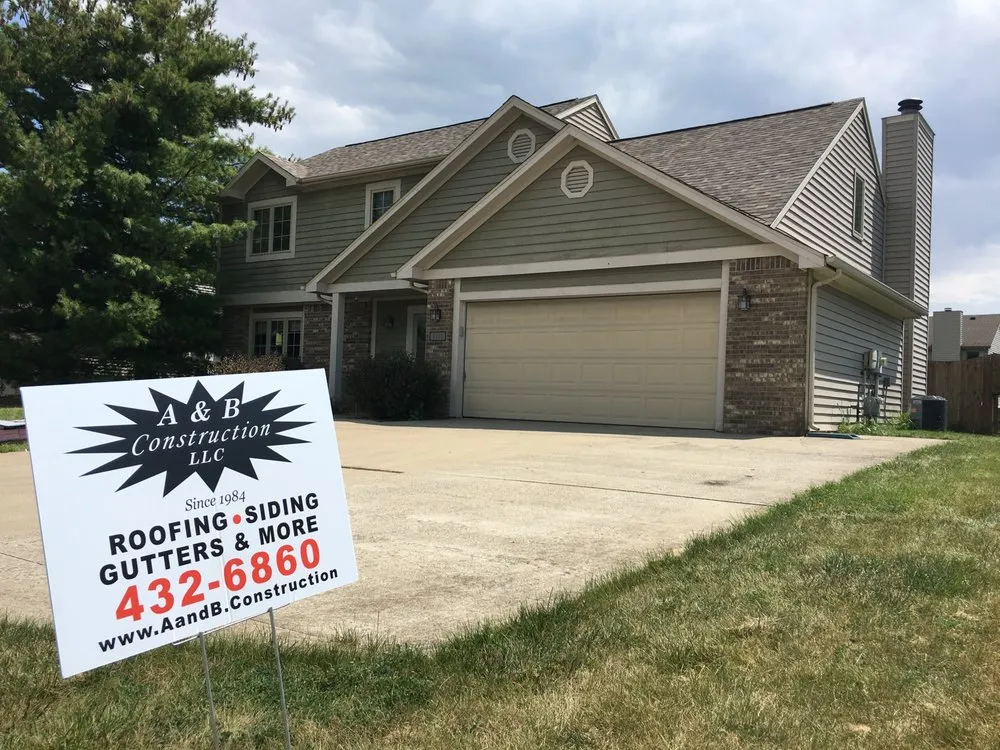 Slide of A & B Construction