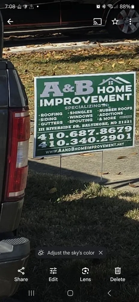 Slide of A & B Home Improvement