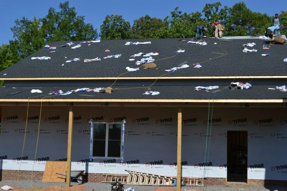 Professional roof repair for residential properties in Ft Lawn, SC by A & B Homes