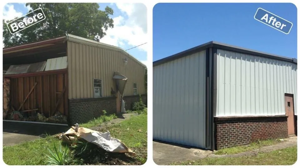 Slide of A & C Metal Roofing