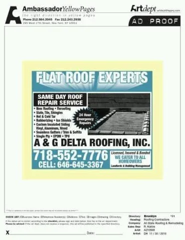 Slide of A & G Delta Construction and Roofing