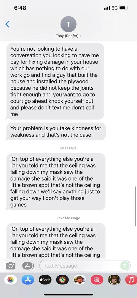 Slide of A & G Roofing