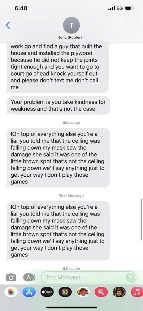 Slide of A & G Roofing