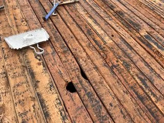 A & M Family Roofing Logo