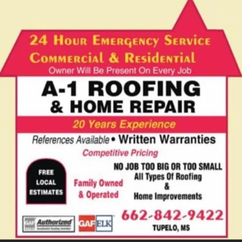 Slide of A-1 Roofing & Home Repair