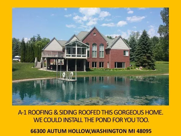 Emergency roof installation in Harrison Charter Township, MI - A-1 Roofing & Siding