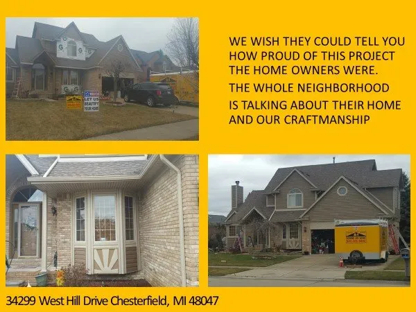 Expert roof repair in Harrison Charter Township, MI by A-1 Roofing & Siding