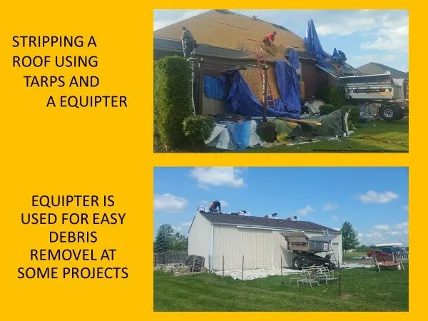 Professional storm damage roof repair near you in Harrison Charter Township, MI by A-1 Roofing & Siding