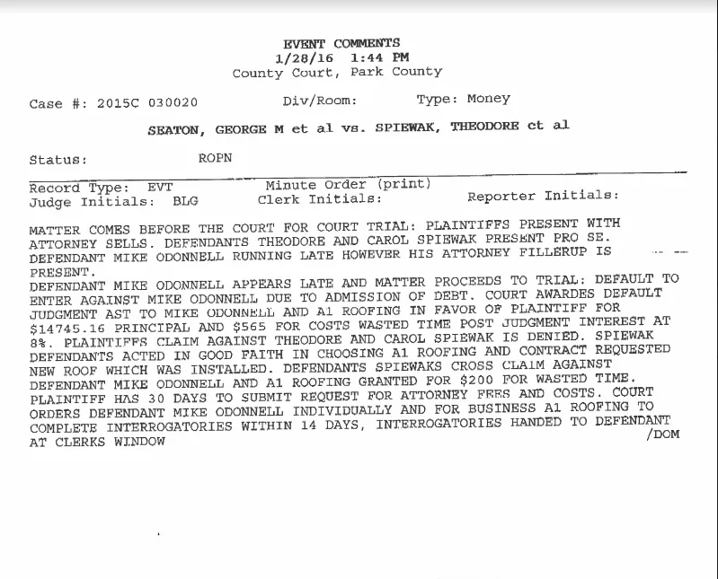 Slide of A-1 Roofing