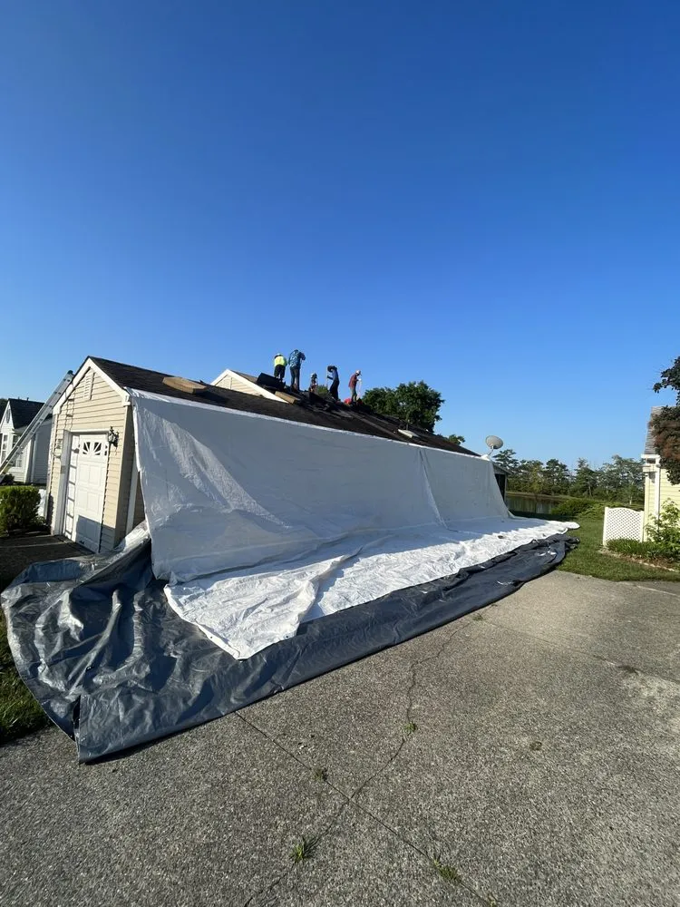Emergency flat roof repair for residential properties in Little Egg Harbor Township, NJ by A-1 Roofing