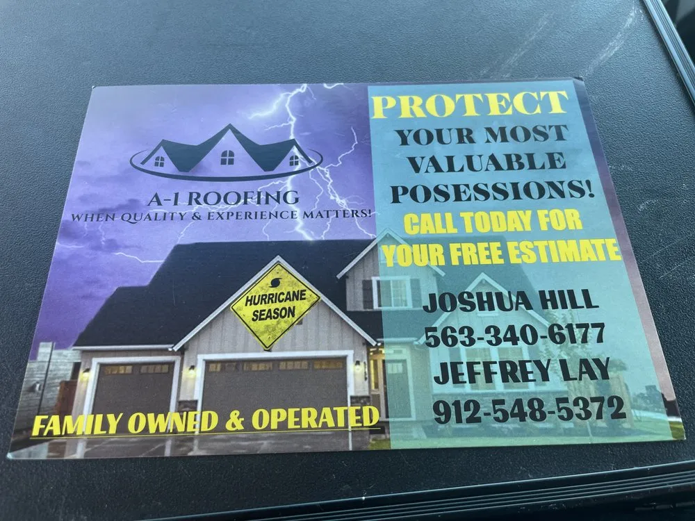 Expert shingle roofing service in Patterson, GA - A 1 Roofing