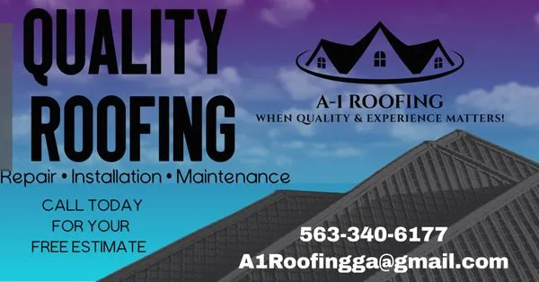 A 1 Roofing Logo