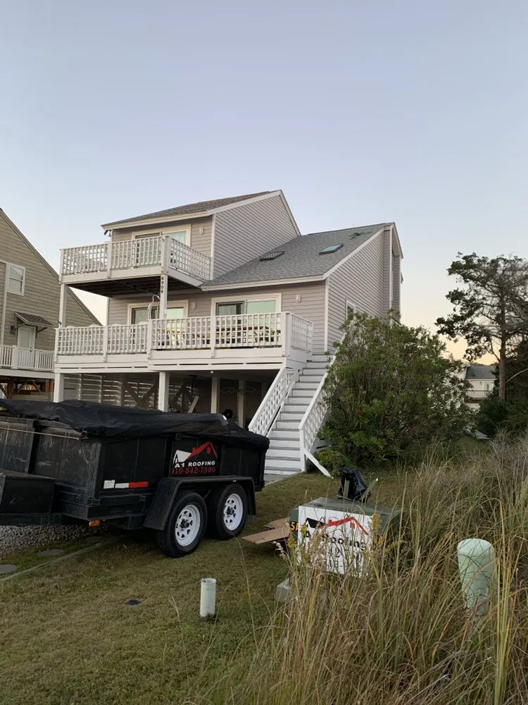 Licensed roof replacement same-day service across Supply, NC - A-1 Roofing