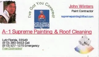 Slide of A-1 Supreme Painting & Roof Cleaning