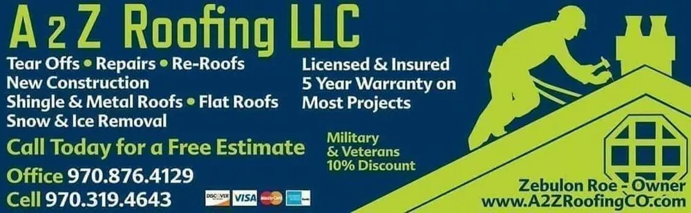 Slide of A 2 Z Roofing