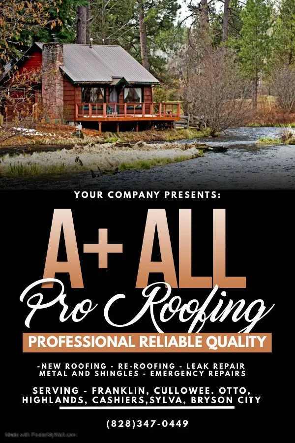 Slide of a+ all pro roofing