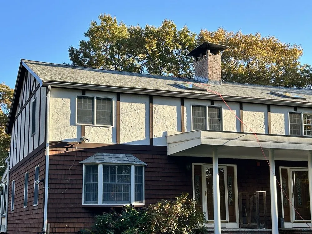 Slide of A B Carnes Roofing