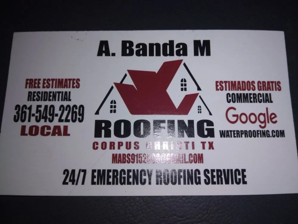 Slide of A Banda M Roofing