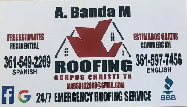 A Banda M Roofing Logo