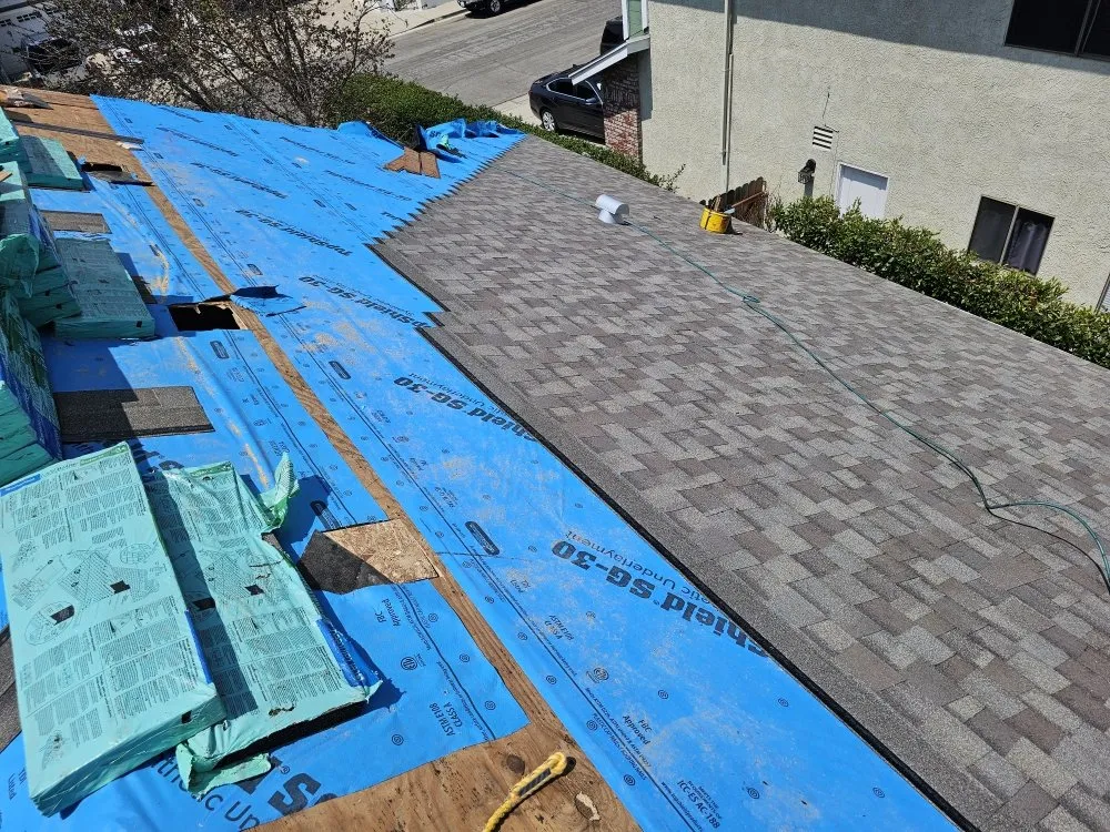 Slide of A Bear Roofing