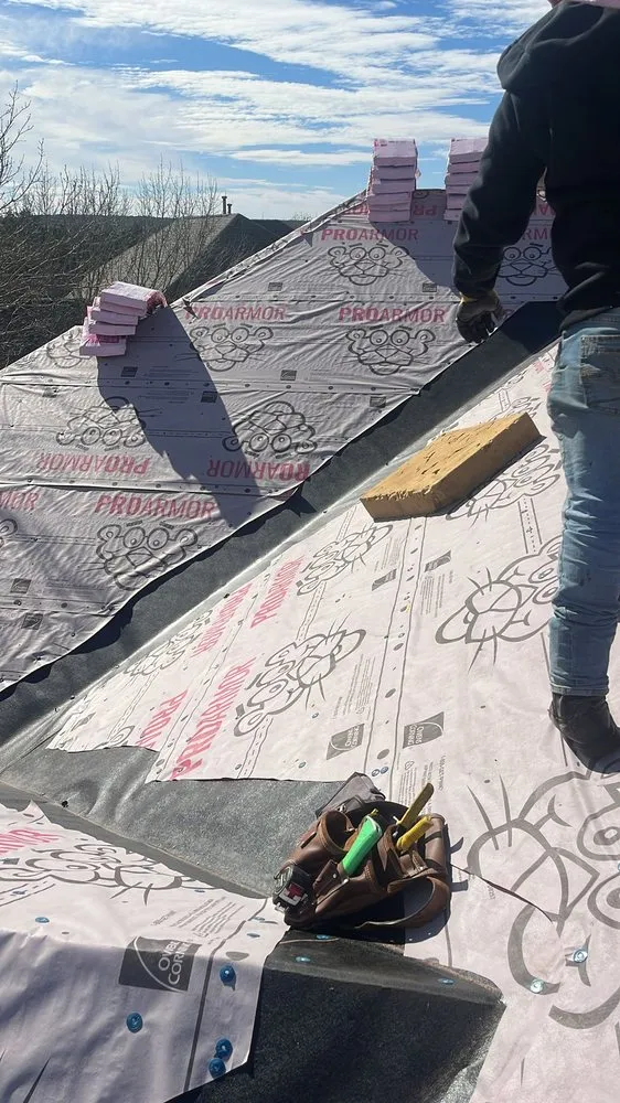 Slide of A Bee Roofer