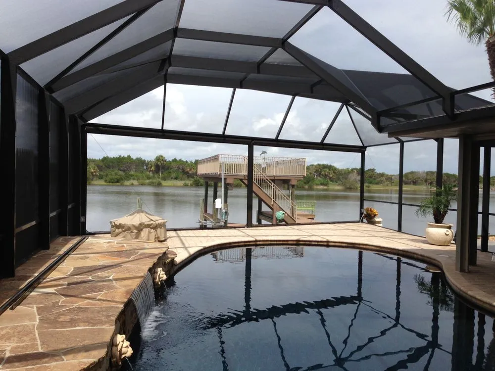 Slide of A Certified Screen Service