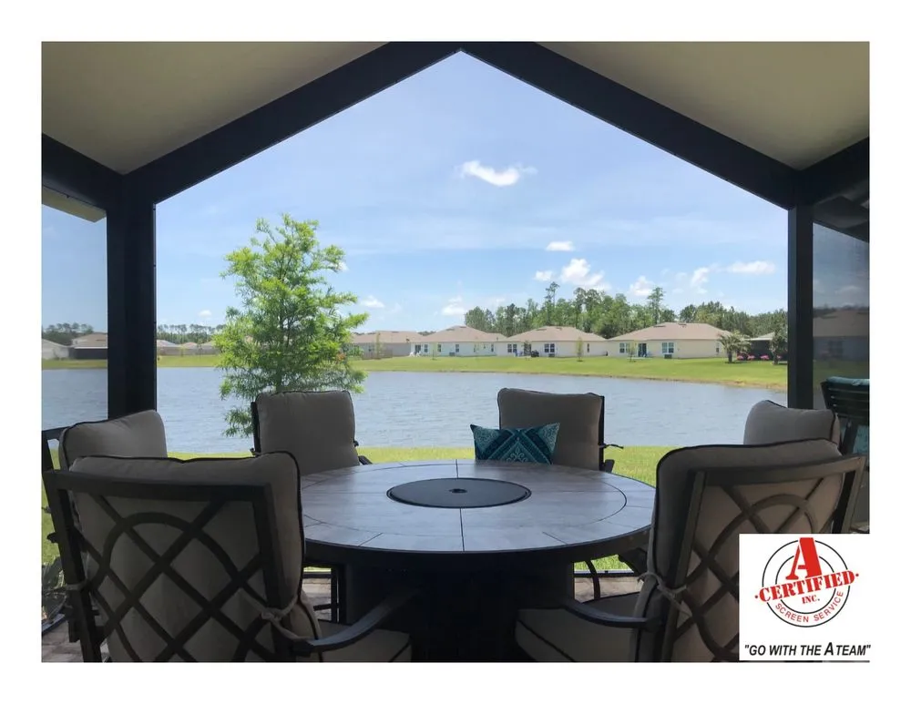 Slide of A Certified Screen Service