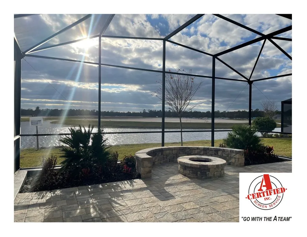 Slide of A Certified Screen Service