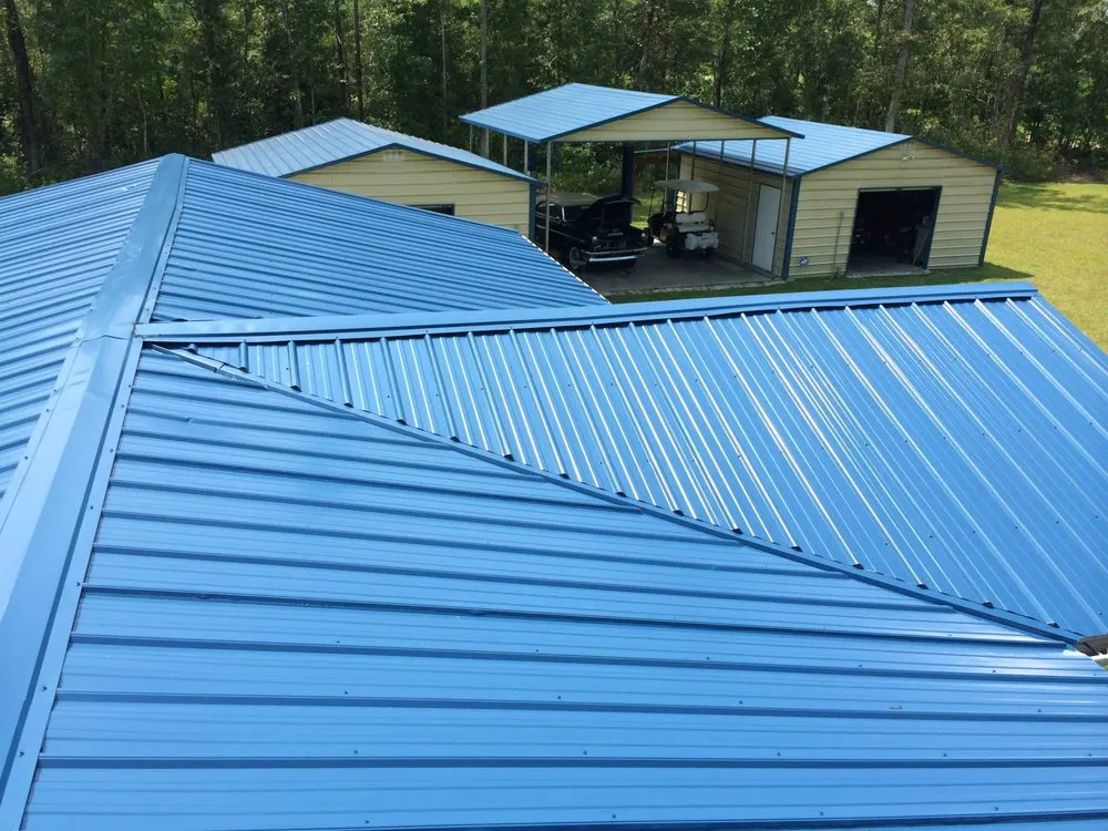 Slide of A+ Construction Metal Roofing Contractor