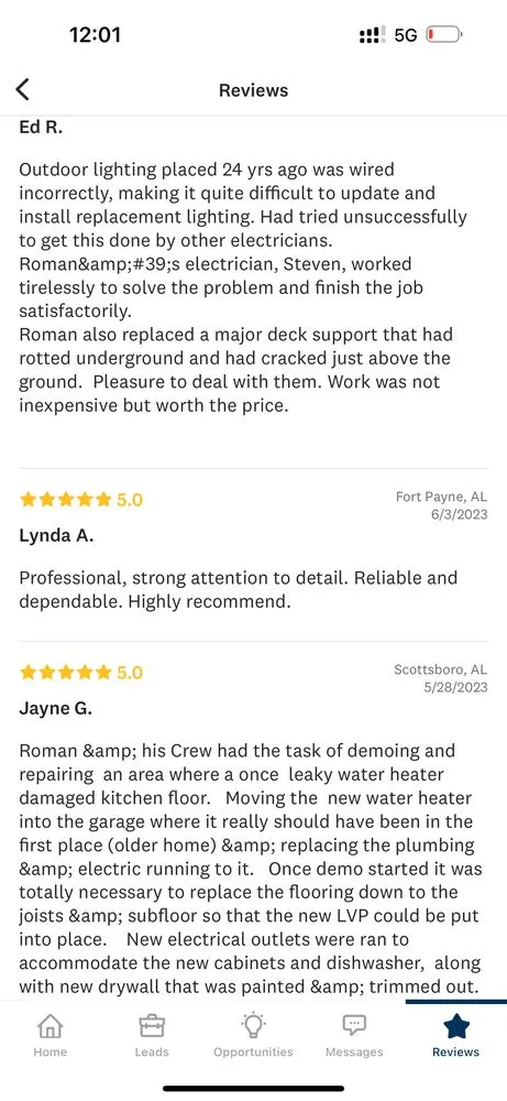 Trusted roof replacement experts serving Mentone, AL - A+ Custom Renovation