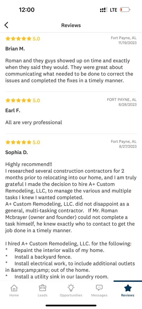 Emergency roof inspection for fast service in Mentone, AL by A+ Custom Renovation