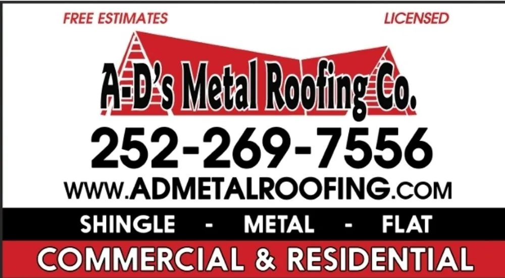 Slide of A-D's Metal Roofing