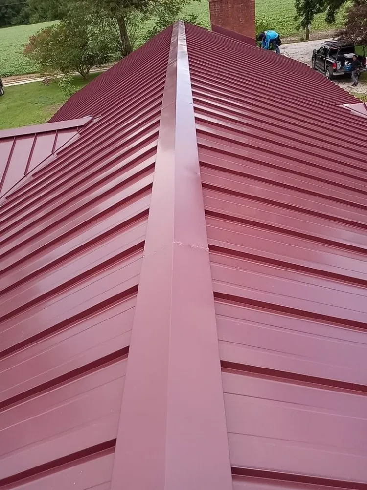 Slide of A-D's Metal Roofing