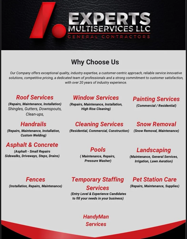 Slide of A Experts Multiservices