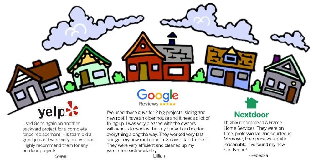 Slide of A Frame Home Services