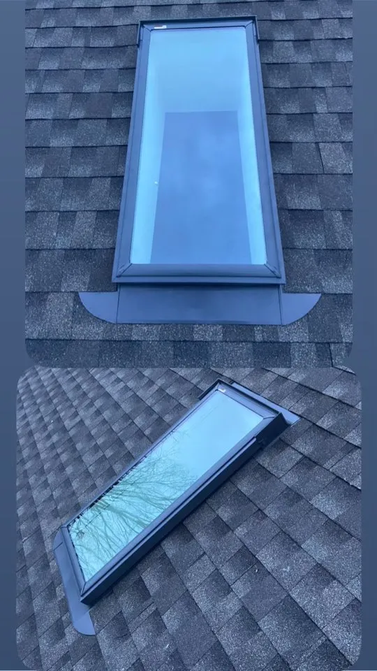 Slide of A G E Roofing