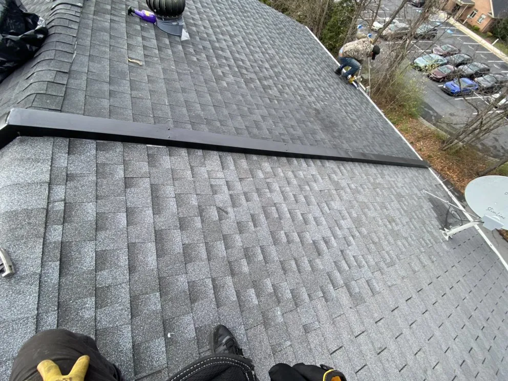 Slide of A G E Roofing