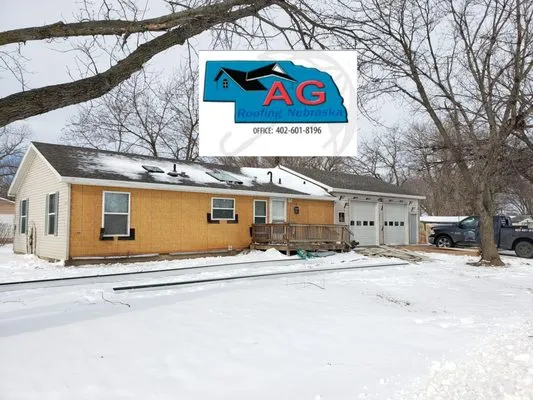 A G Roofing Nebraska Logo