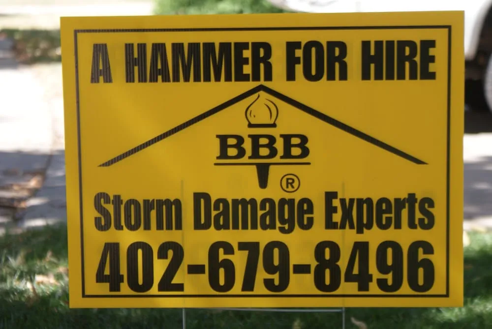 Local storm damage roof repair experts serving Waterloo, NE - A Hammer For Hire