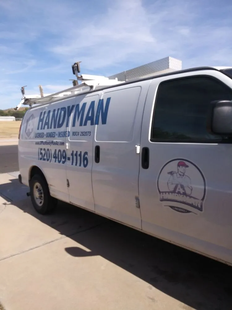 Slide of A+ Handyman Services
