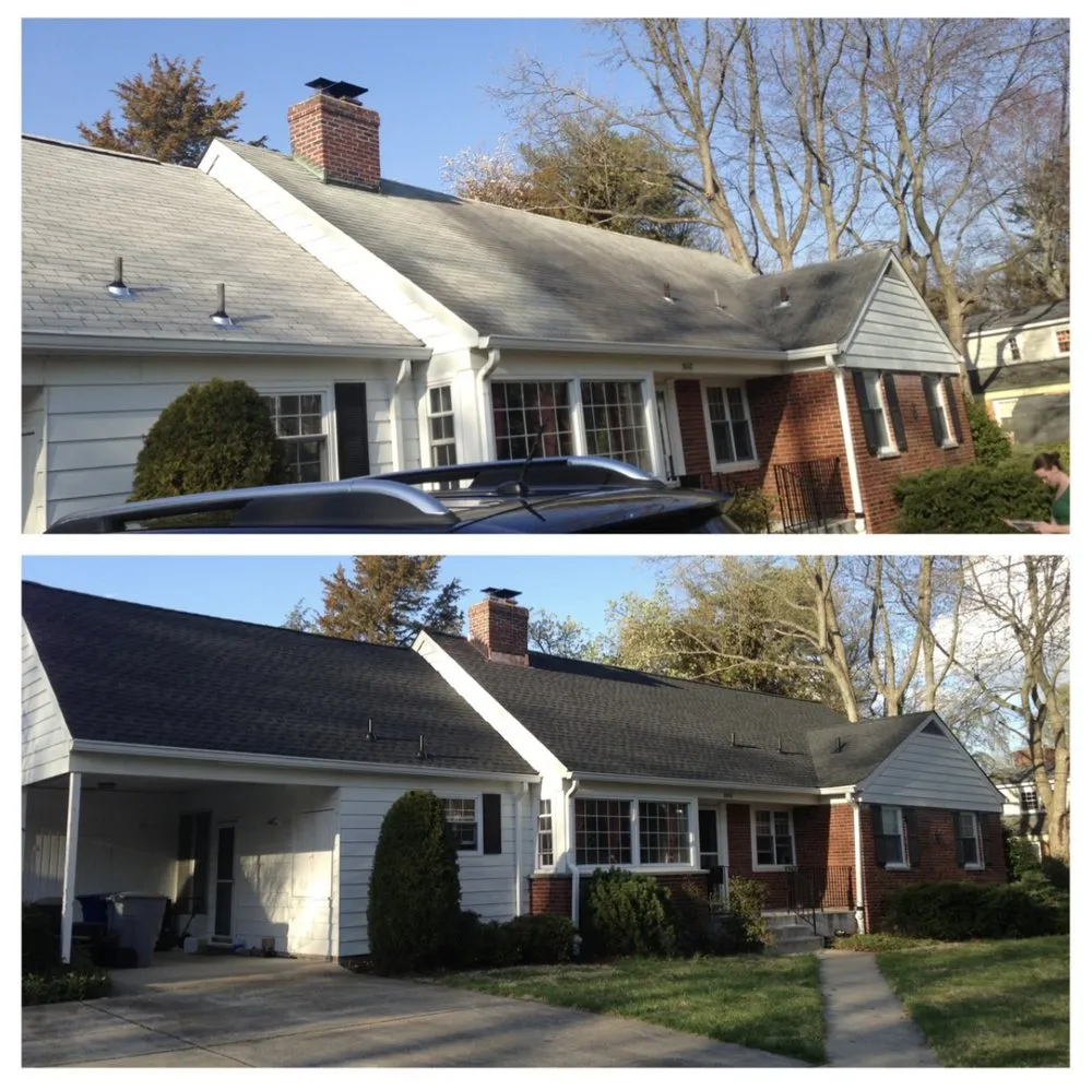 Slide of A J E Roofing