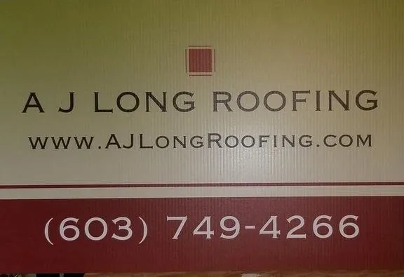Slide of A J Long Roofing