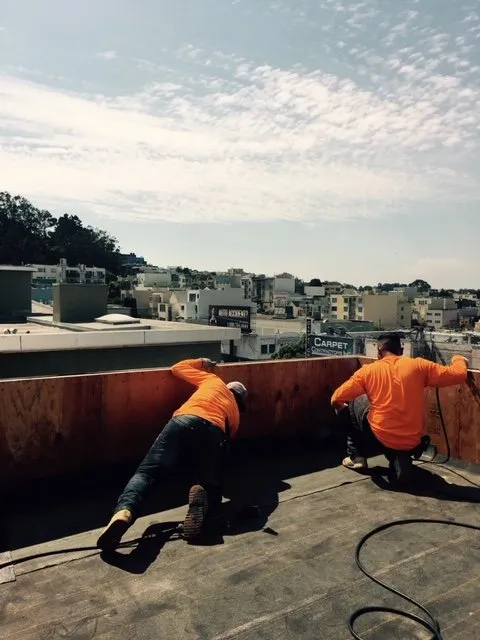 Slide of A L P Roofing