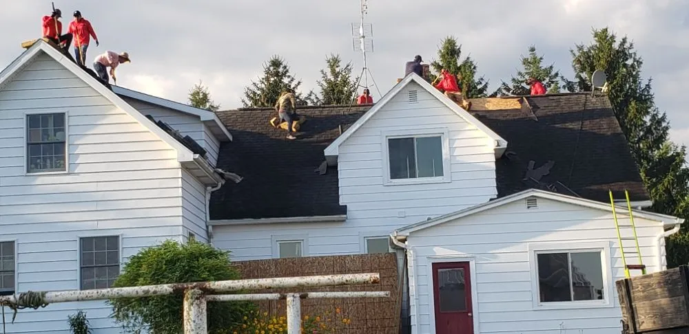 Professional roof leak repair for residential properties across Berrien Center, MI - A L Shembarger Roofing