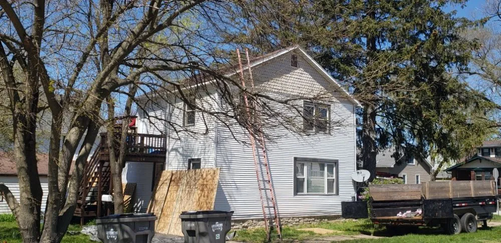 Licensed roof inspection after storm damage in Berrien Center, MI by A L Shembarger Roofing
