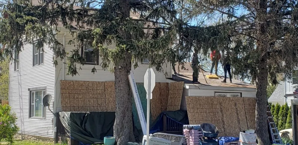 Reliable flat roof repair after storm damage across Berrien Center, MI - A L Shembarger Roofing
