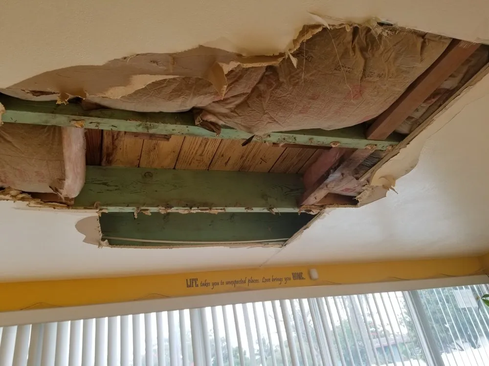 Slide of A Licensed Roofing Company