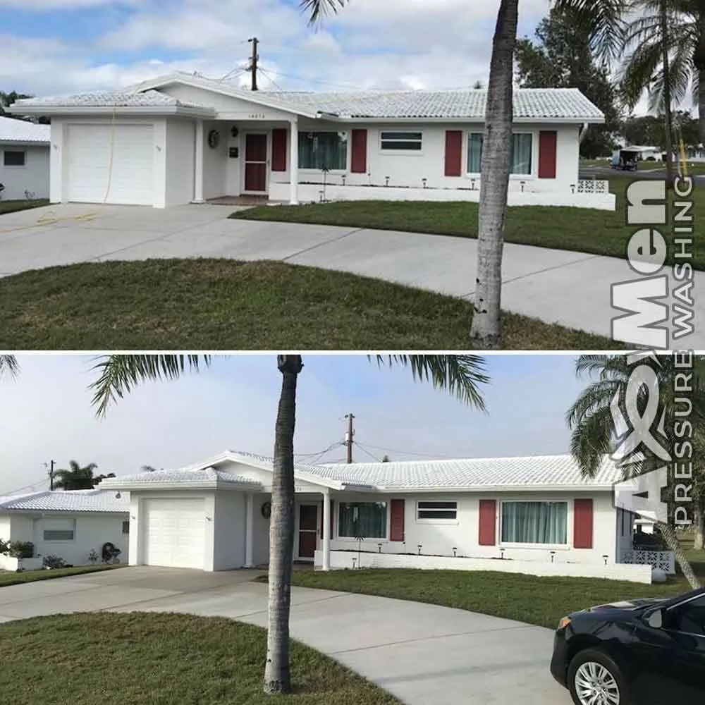 Slide of A-Men Pressure Washing