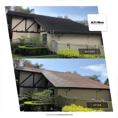 A-Men Pressure Washing Logo